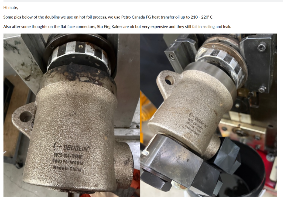 Why do high-end rotary joints still leak in high-temp hot foil processes? Here is how we solved it.